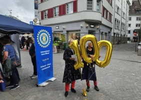 100 Jahre IIW und unser Stand zu Gunsten das Frauenhaus Aargau/Solothurn